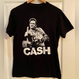 Jonny Cash Middle Finger T-shirt